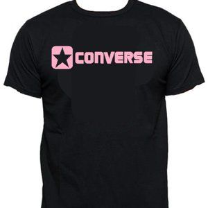 Converse Pink Logo Tee